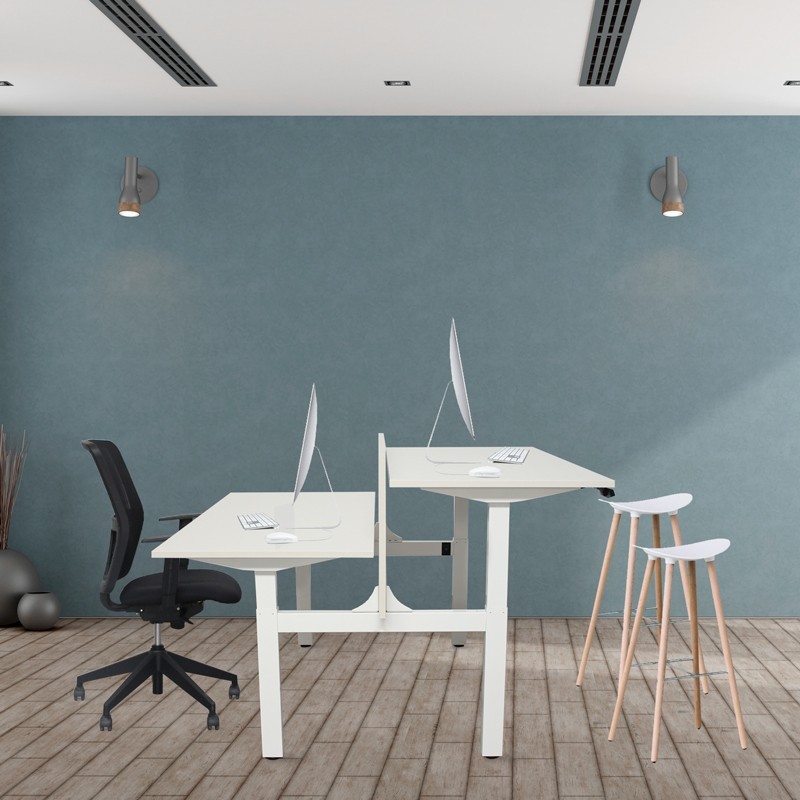 Mesa Elevable Eléctrica de Oficina UP DUO de Kunna - Montiel