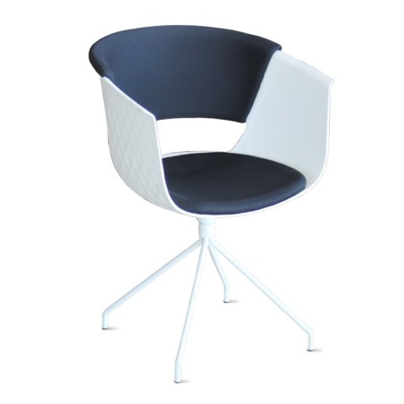 ▷ Silla Salas de Espera Giratoria Golf Tapizada - Montiel