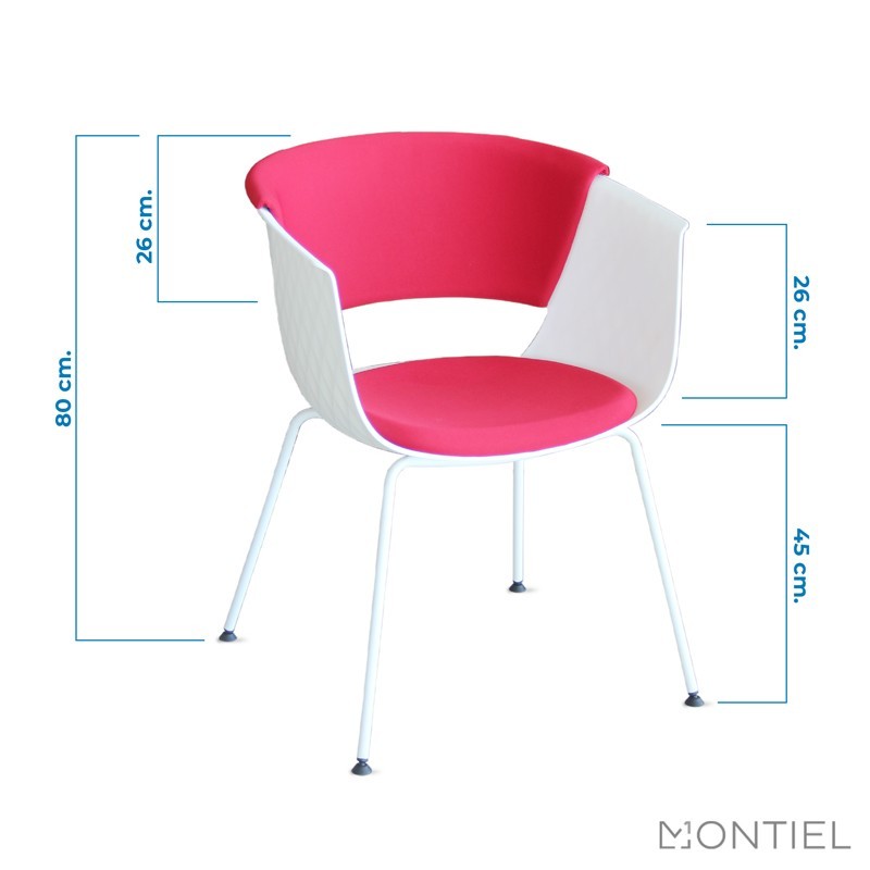 ▷ Silla Confidente Golf Tapizada de Kunna - Montiel