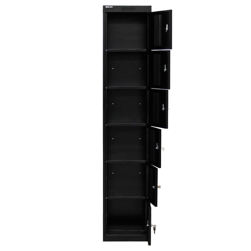 ▷ Taquilla Metálica de Bisley 6 Puertas - Muebles de Oficinas Montiel