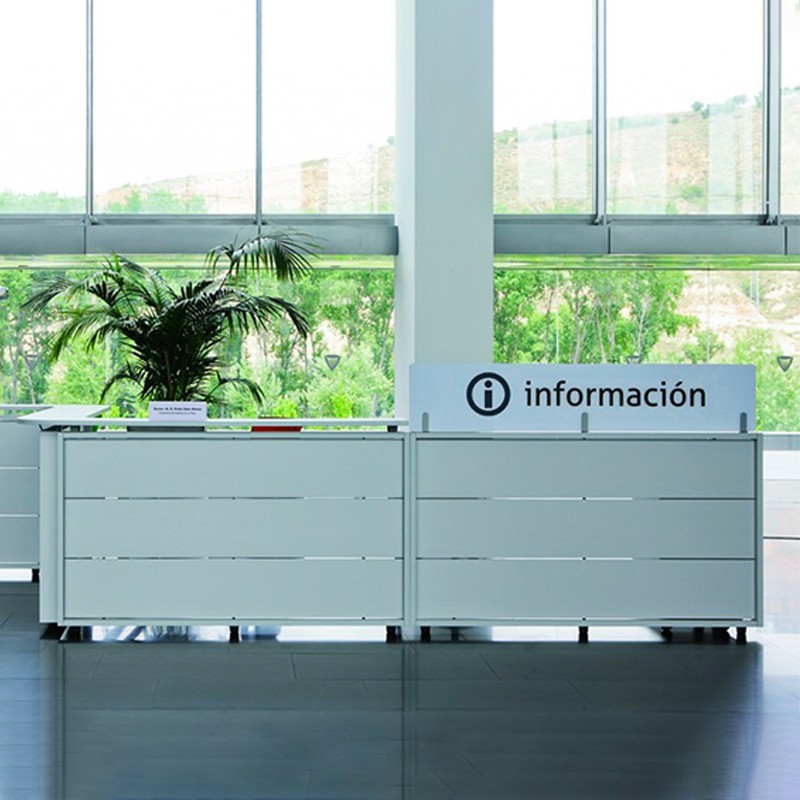 ▷ Mostrador de Recepción Public de Ismobel - Oficinas Montiel