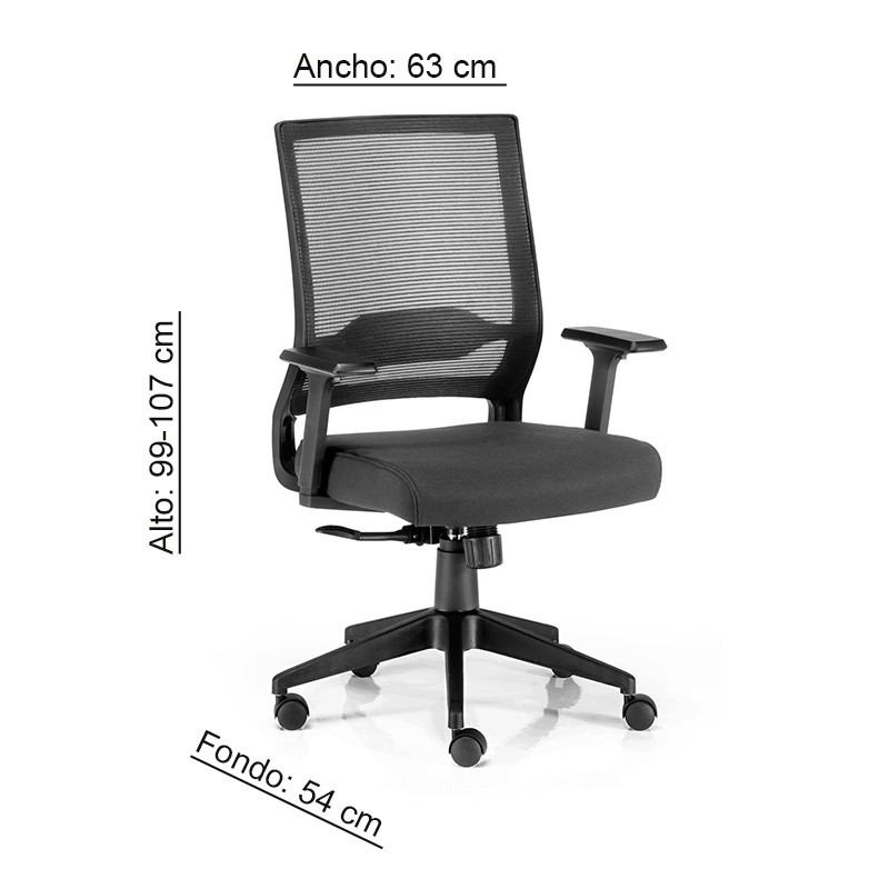 Silla Ergonómica Sidney de Euromof