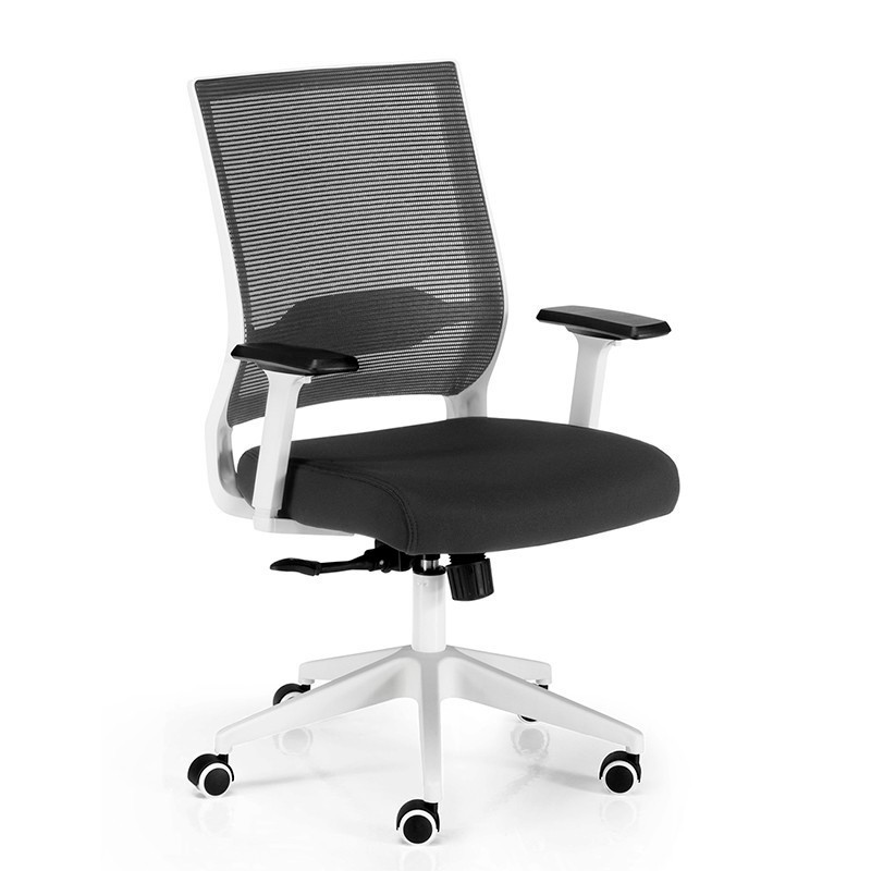 ▷ Silla Ergonómica Blanca Sidney de Euromof - Oficinas Montiel