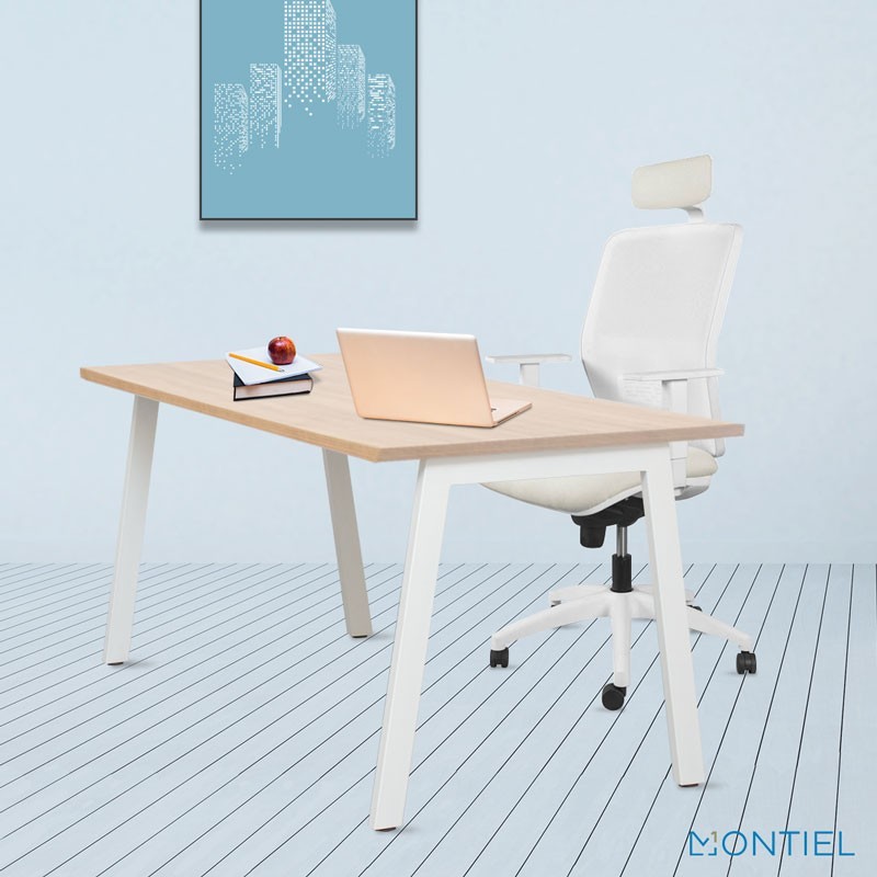 Silla Ergonómica Blanca Kerry White de Vincolo - Montiel