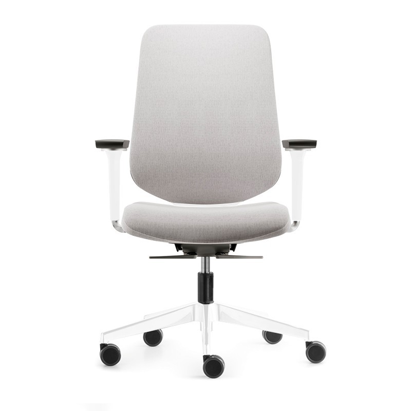 Sillas Blancas Tapizadas Dot Pro Forma 5 - Montiel