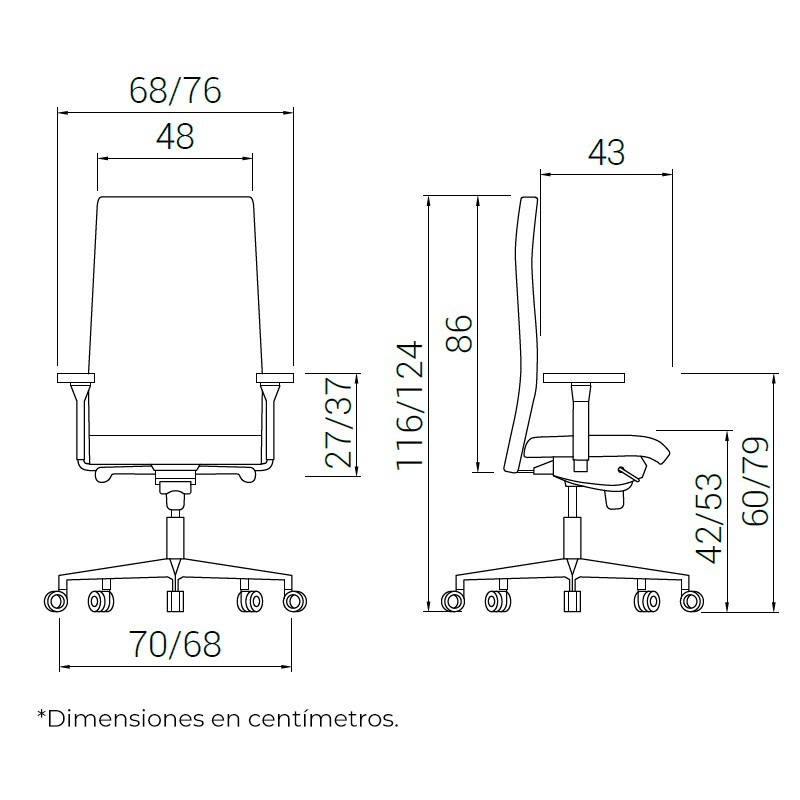 ▷ Sillón de Dirección NEO+ de Dileoffice -  Oficinas Montiel