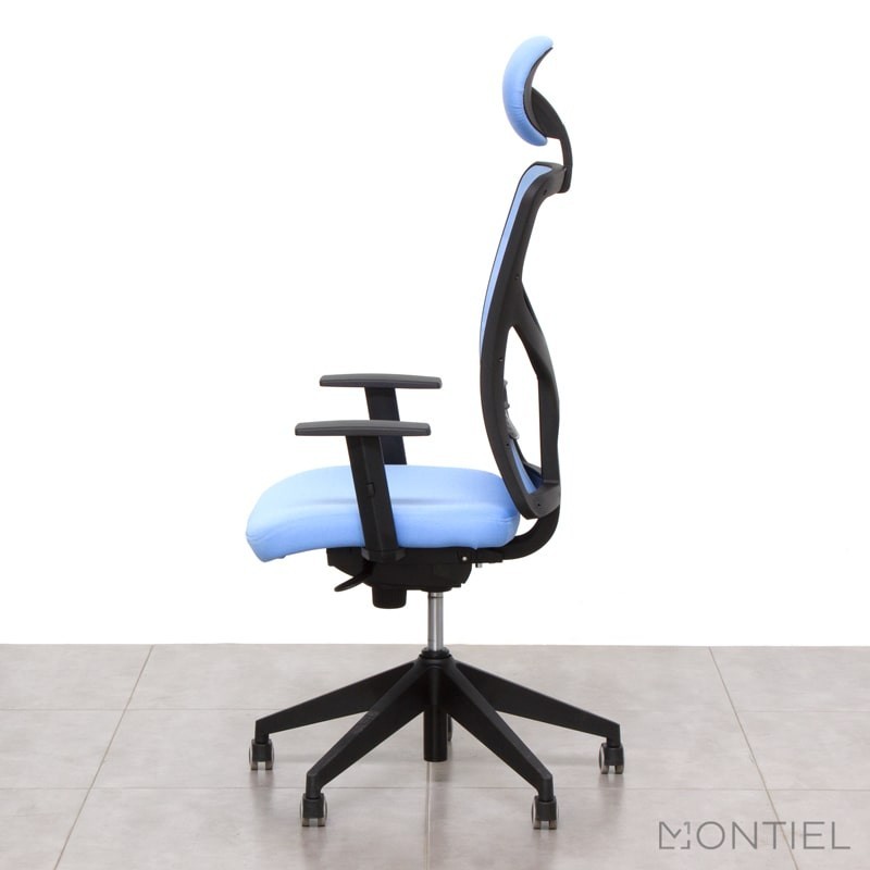 Silla Ergonómica Louise Tapizada de Kunna - Oficinas Montiel