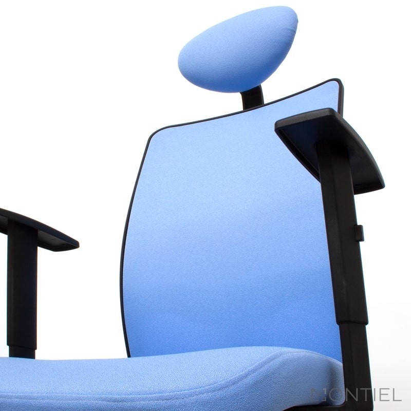 Silla Ergonómica Louise Tapizada de Kunna - Oficinas Montiel