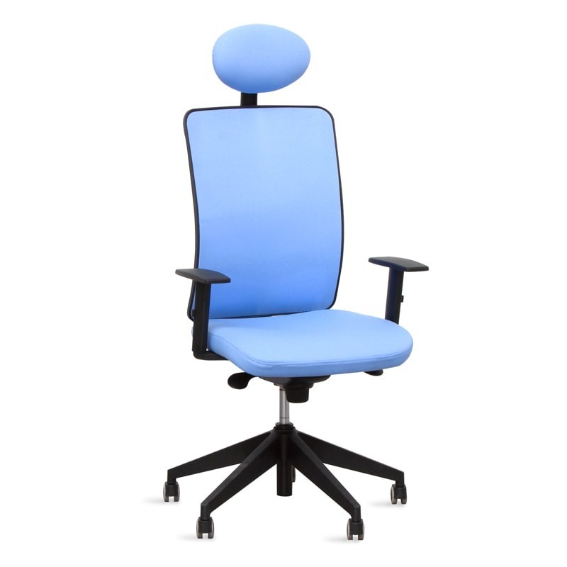 Silla Ergonómica Louise Tapizada de Kunna - Oficinas Montiel