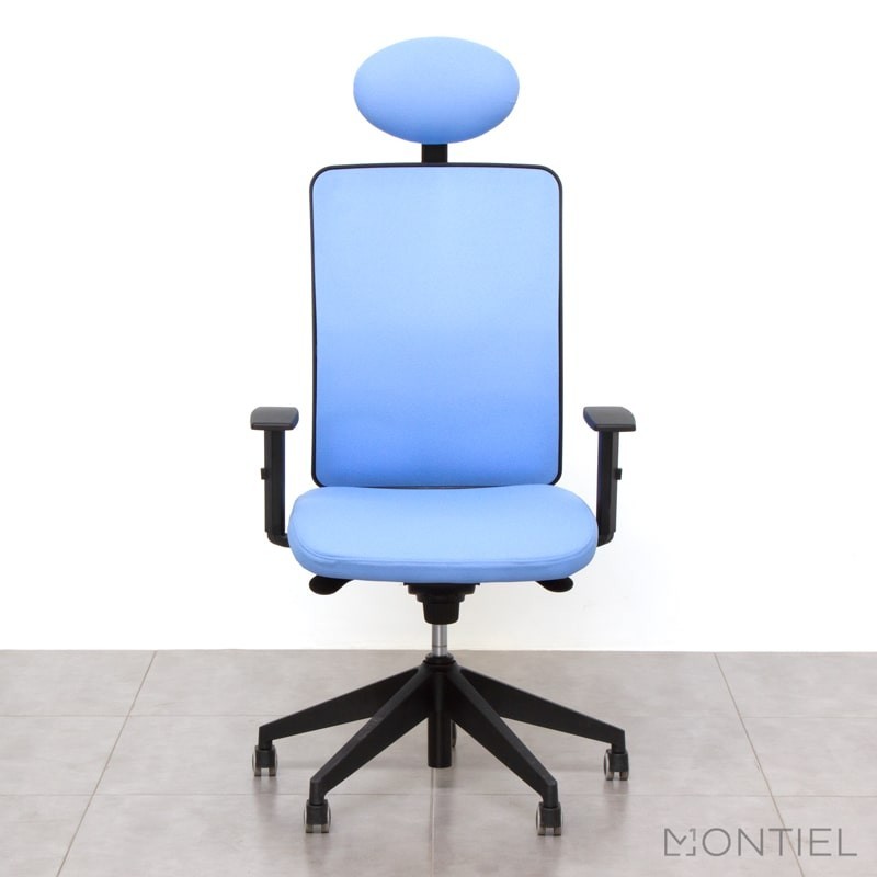 Silla Ergonómica Louise Tapizada de Kunna - Oficinas Montiel