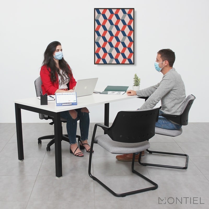 Silla Confidente Connexion de Girsberger - Oficinas Montiel