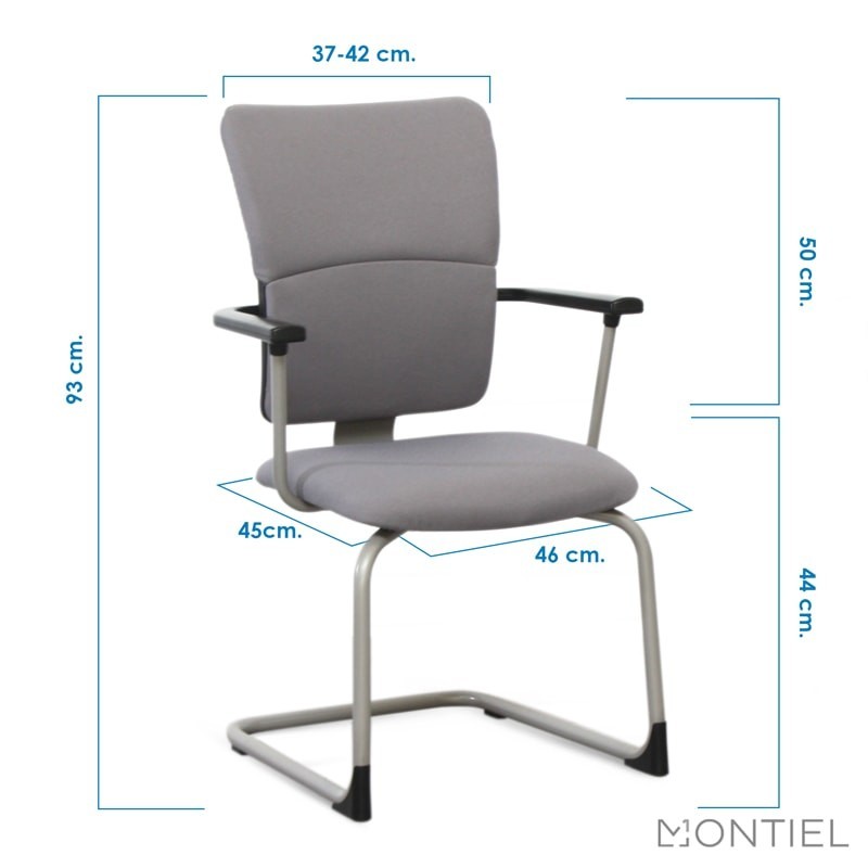 Silla para Zonas de Espera Lets B de Steelcase - Montiel