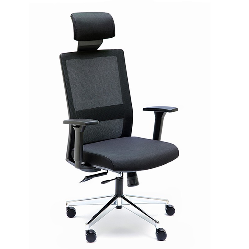 Silla XXL para personas obesas Niza negra