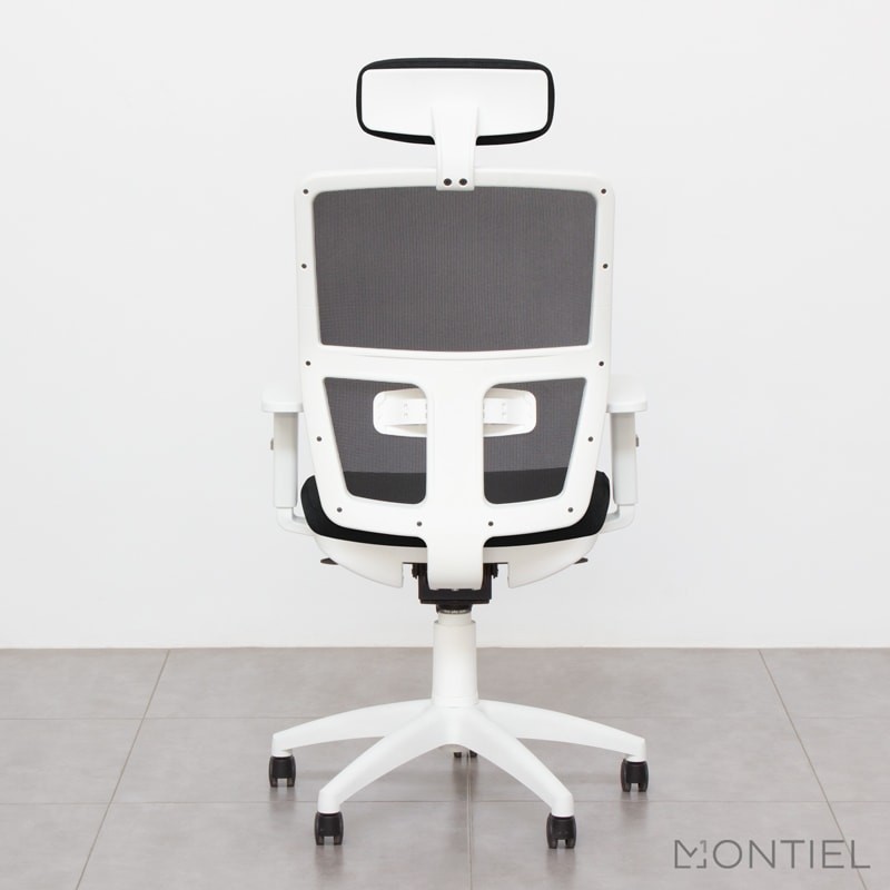 ▷ Silla Ergonómica Alice Black Respaldo Malla - Oficinas Montiel