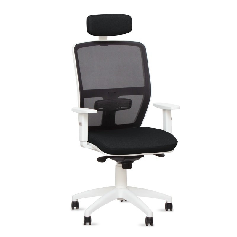 ▷ Silla Ergonómica Alice Black Respaldo Malla - Oficinas Montiel