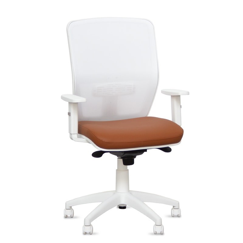 silla oficina blanca