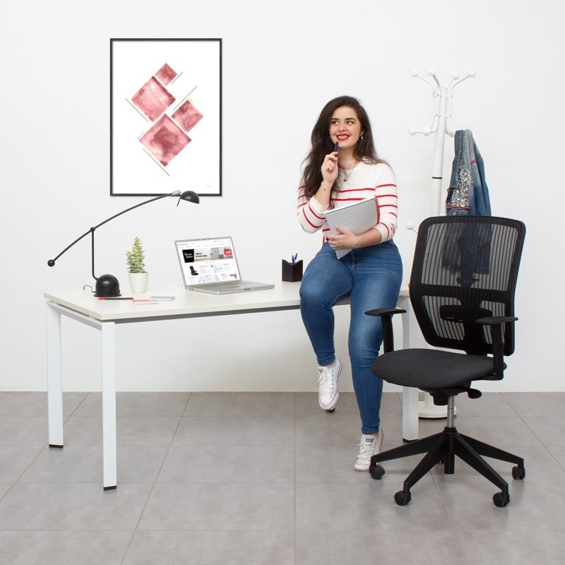 ▷ Silla de Oficina Ergonómica Plus 2 de Kunna - Muebles Montiel