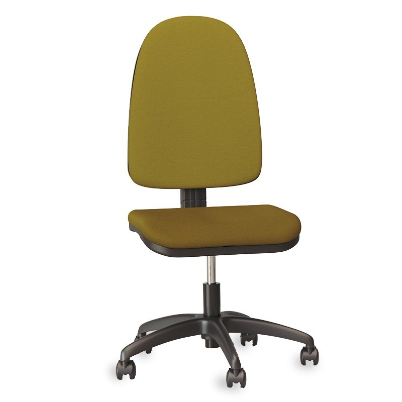 Silla Giratoria de Escritorio con brazos FIJOS