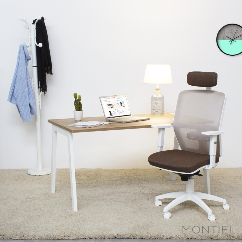 silla con cabezal para hogar