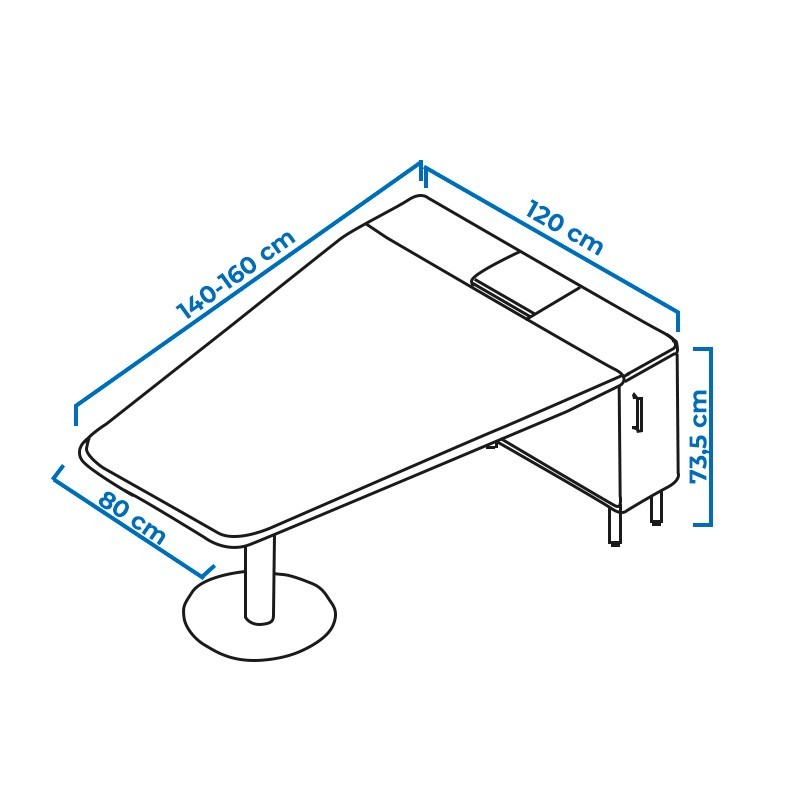 ▷ Mesa para Teleformación Maya de Ismobel - Oficinas Montiel