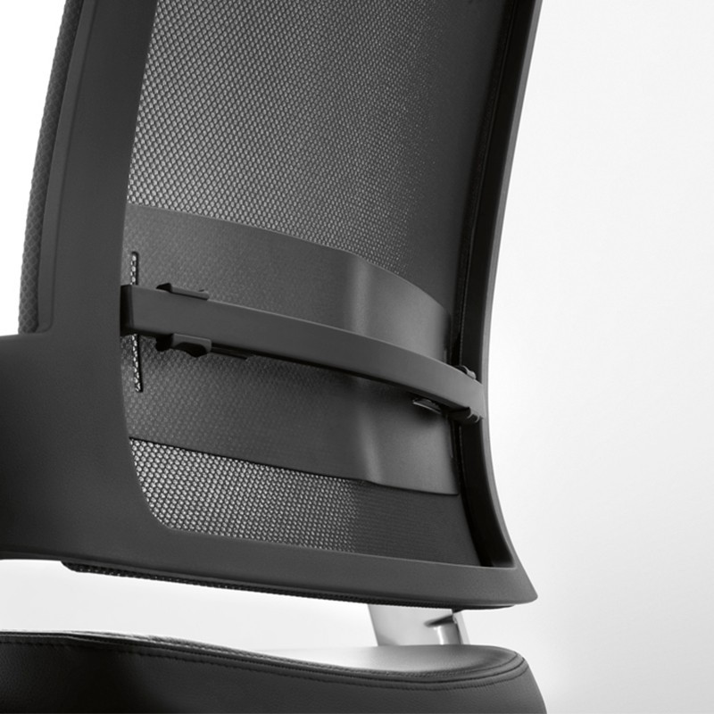 Soporte lumbar regulable en altura y profundidad