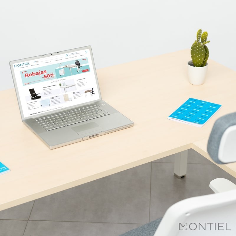 ▷ Mesa con Ala Erable Musset Basic de Kunna - Oficinas Montiel