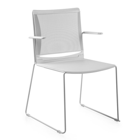 ▷ Silla de Reuniones Splash Malla de DileOffice - Oficinas Montiel