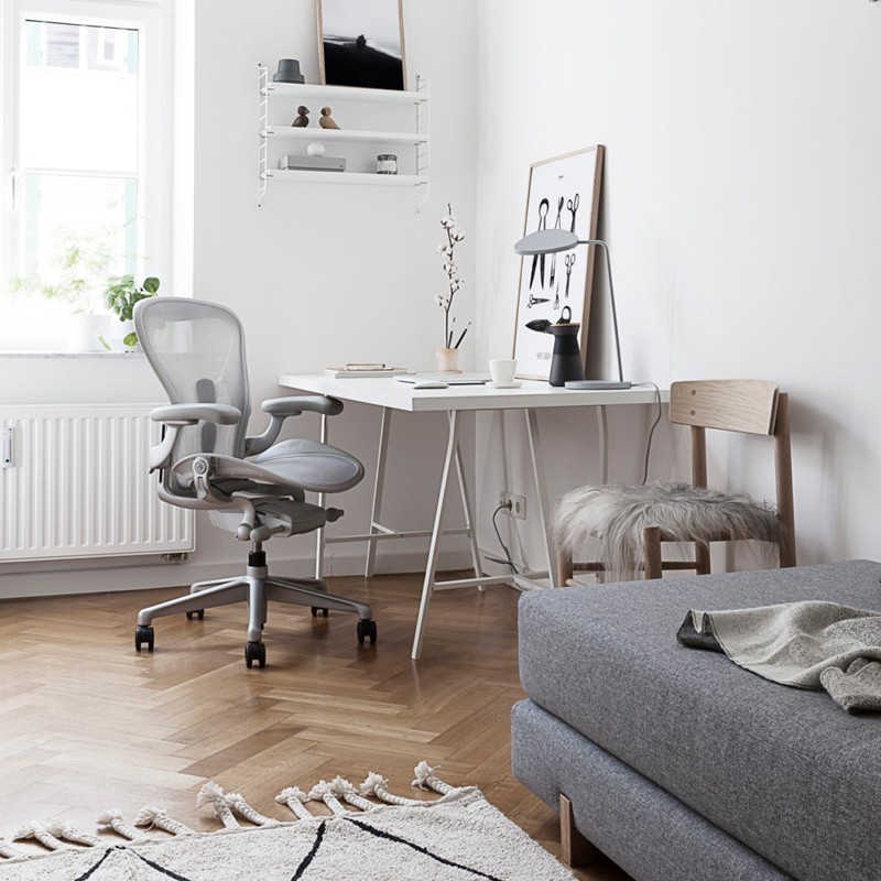 ► Silla Ergonómica Aeron Mineral de Herman Miller - Montiel