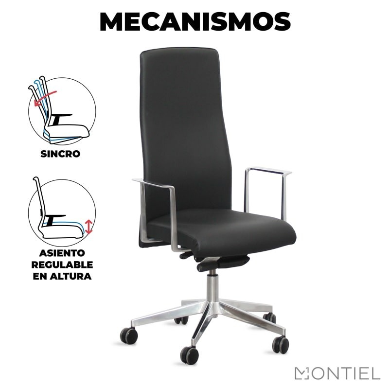 Sillón Alto de Dirección Muga de Akaba - Montiel