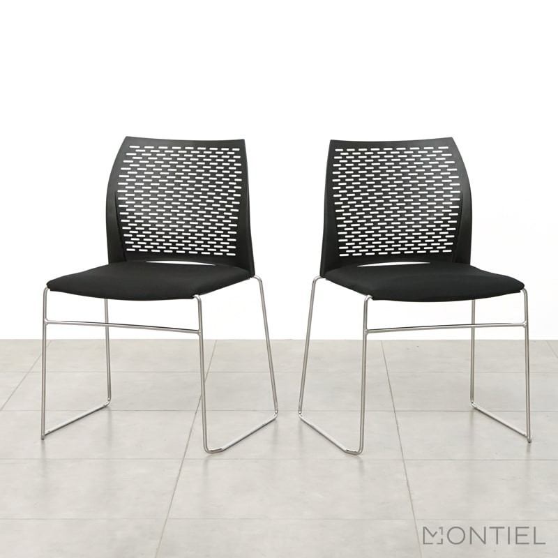 ▷ Silla Confidente Respaldo Malla de Luyando - Montiel