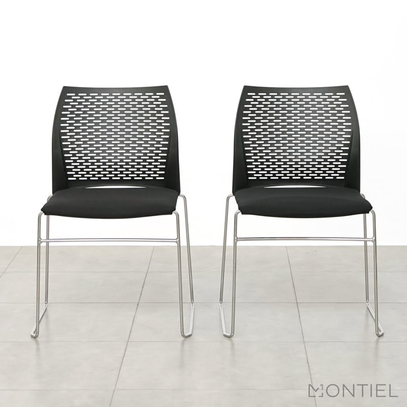 ▷ Silla Confidente Respaldo Malla de Luyando - Montiel