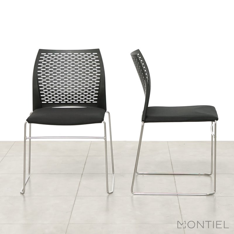 ▷ Silla Confidente Respaldo Malla de Luyando - Montiel