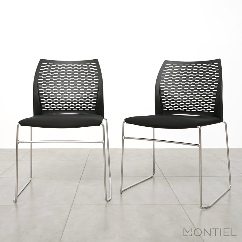 ▷ Silla Confidente Respaldo Malla de Luyando - Montiel