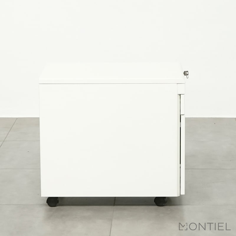 ▷ Cajonera Metálica Archivador de Oficina Blanca - Montiel