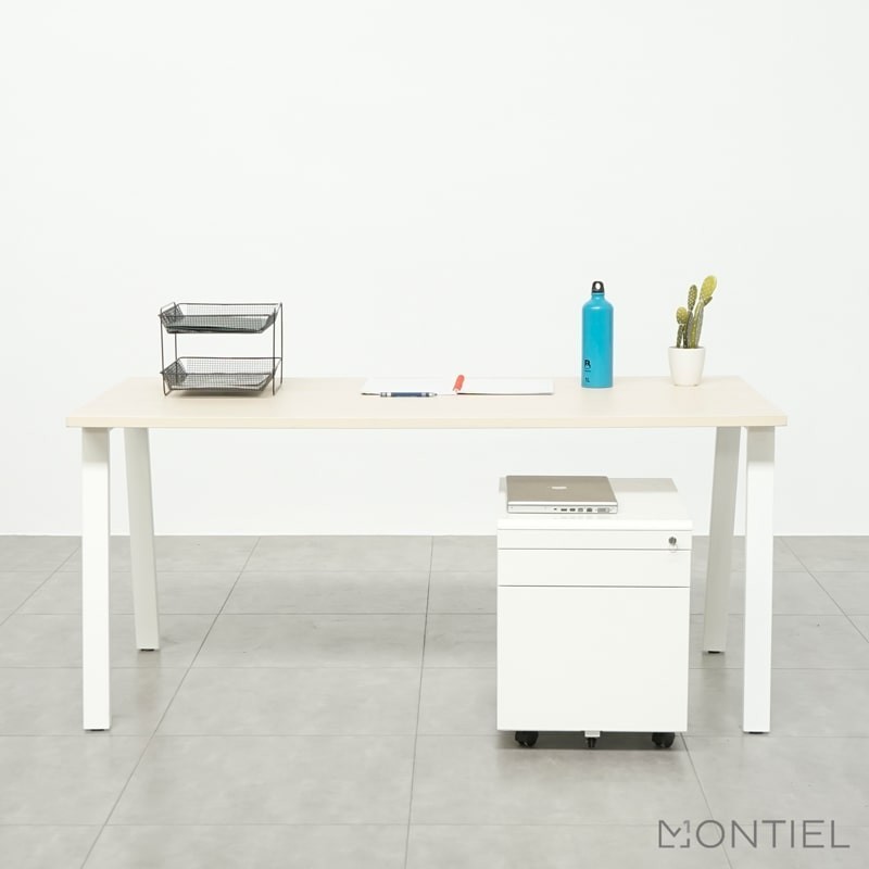 ▷ Cajonera Metálica Archivador de Oficina Blanca - Montiel