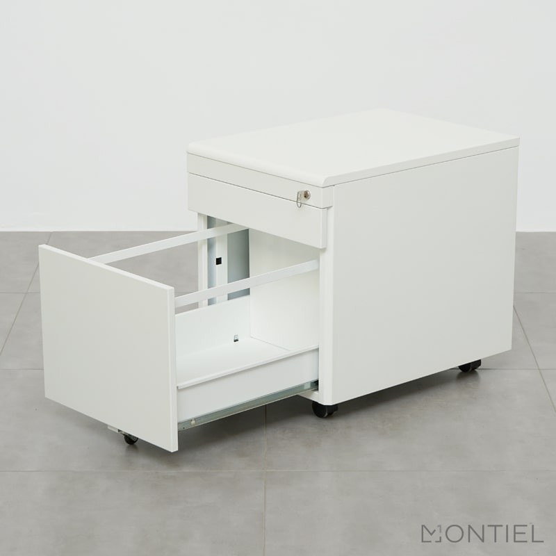 ▷ Cajonera Metálica Archivador de Oficina Blanca - Montiel