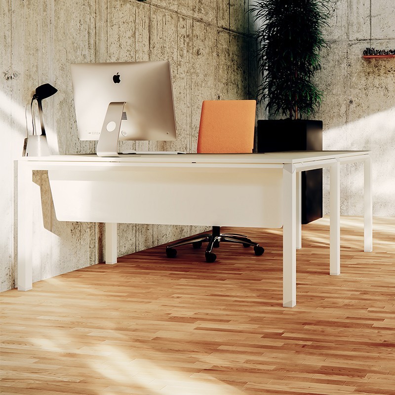 ▷ Mesa Escritorio de Melamina Metrik de Kesta - Montiel