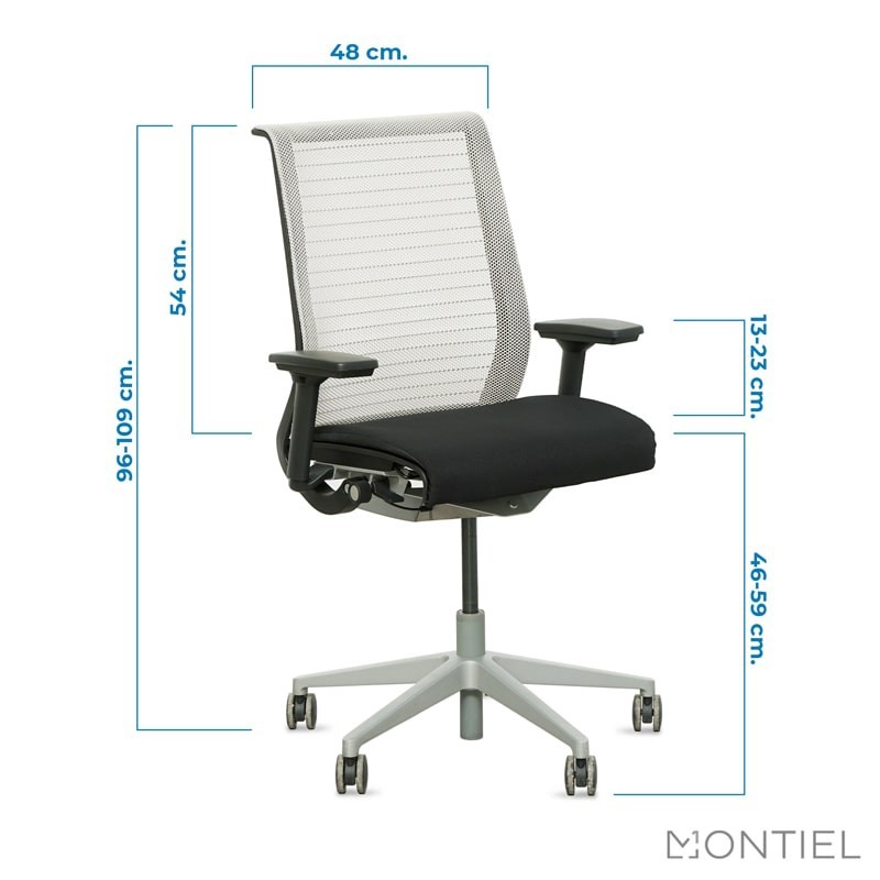 ▷ Silla Ergonómica Think de Malla de Steelcase -Montiel
