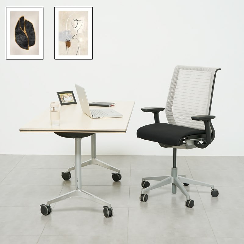 ▷ Silla Ergonómica Think de Malla de Steelcase -Montiel