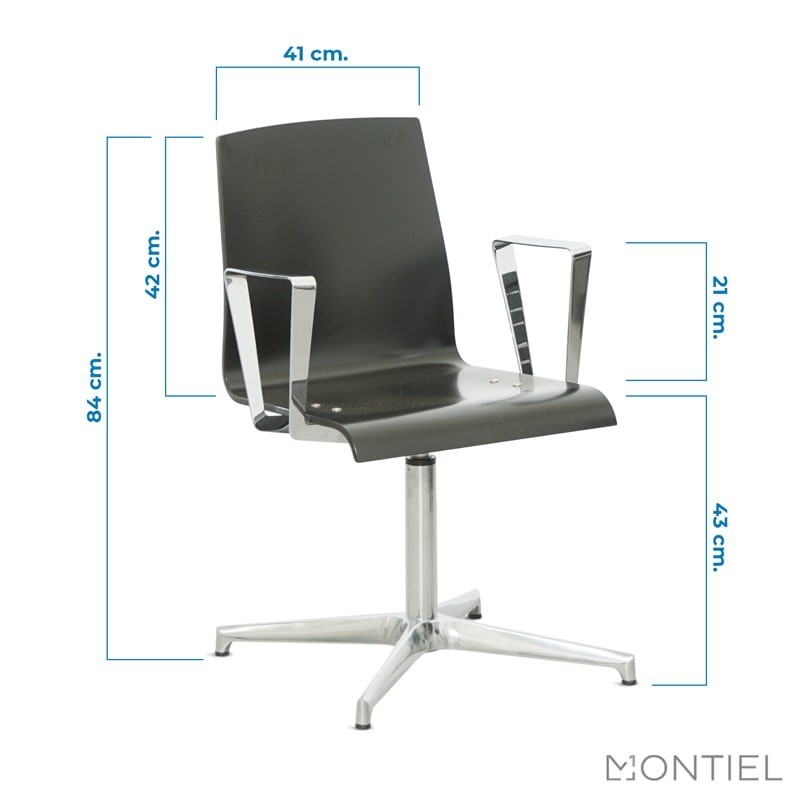 ▷ Silla Confidente Giratoria Top de DileOffice- Montiel