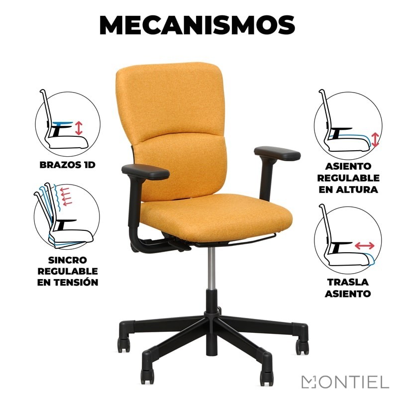 ▷ Silla Ergonómica Let's B de Steelcase - Montiel
