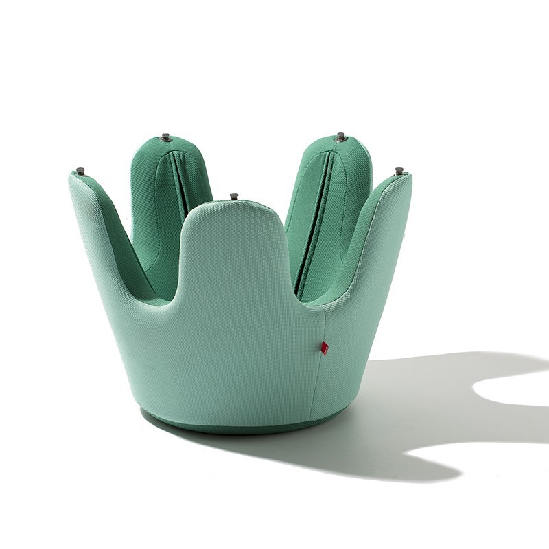 ▷ Puff Medusa Tapizado Bicolor de DileOffice - Montiel