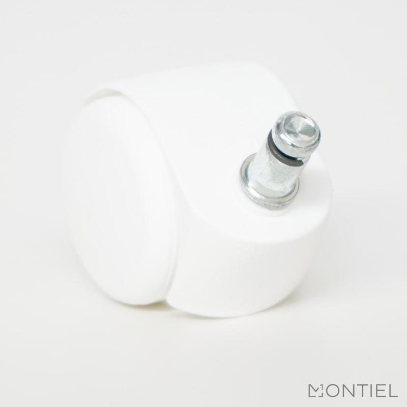 ▷ Juego de Ruedas Blancas para Suelos Blandos - Montiel