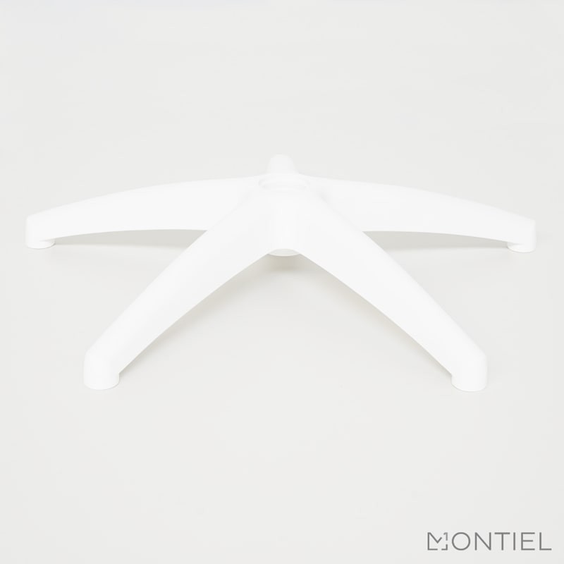 Base blanca para silla de oficina