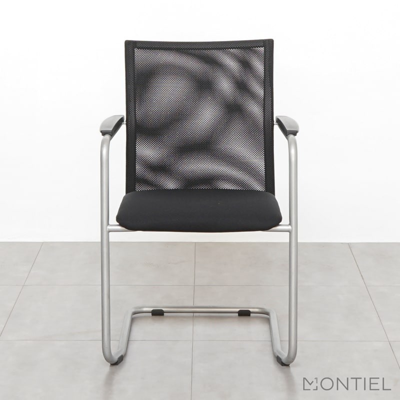 silla confidente Comforto 55 negra de Haworth