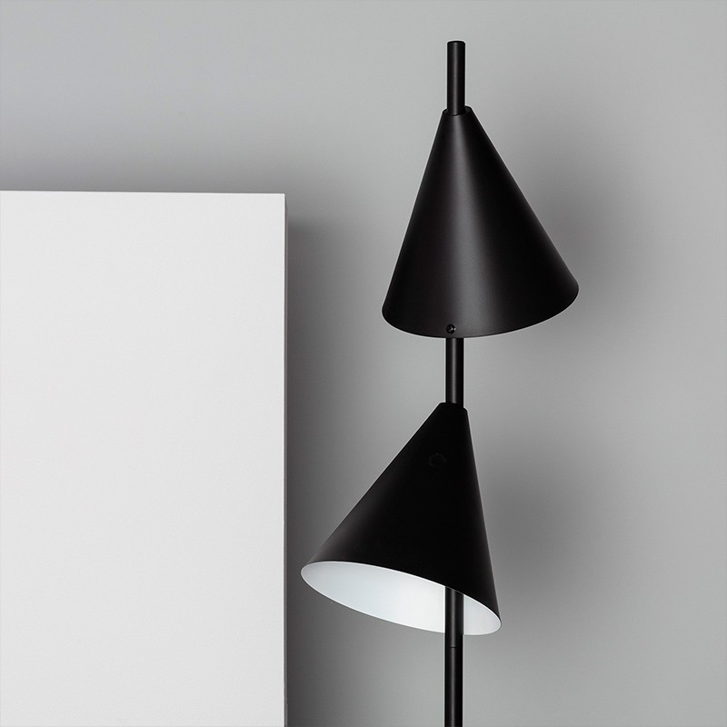 ▷ Lámpara de Pie Nórdica Alta Helen - Montiel