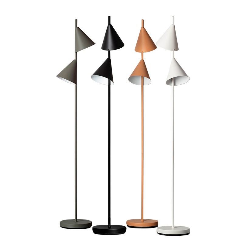 ▷ Lámpara de Pie Nórdica Alta Helen - Montiel