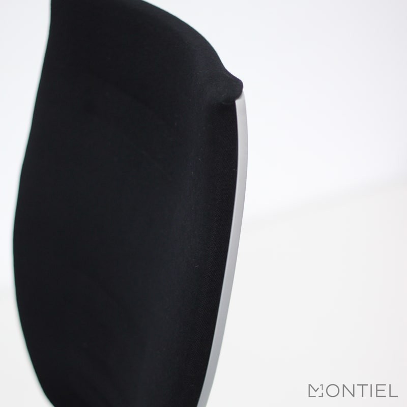 silla tapizada ergonómica de segunda mano