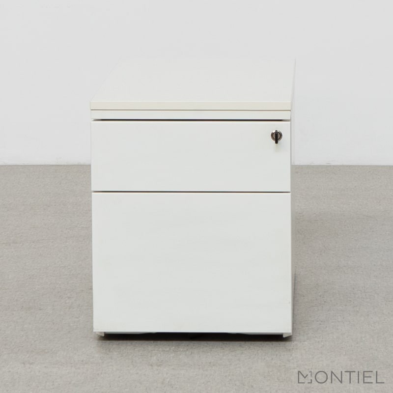 ▷ Cajonera Blanca Metálica Cajón y Archivo de Dynamobel