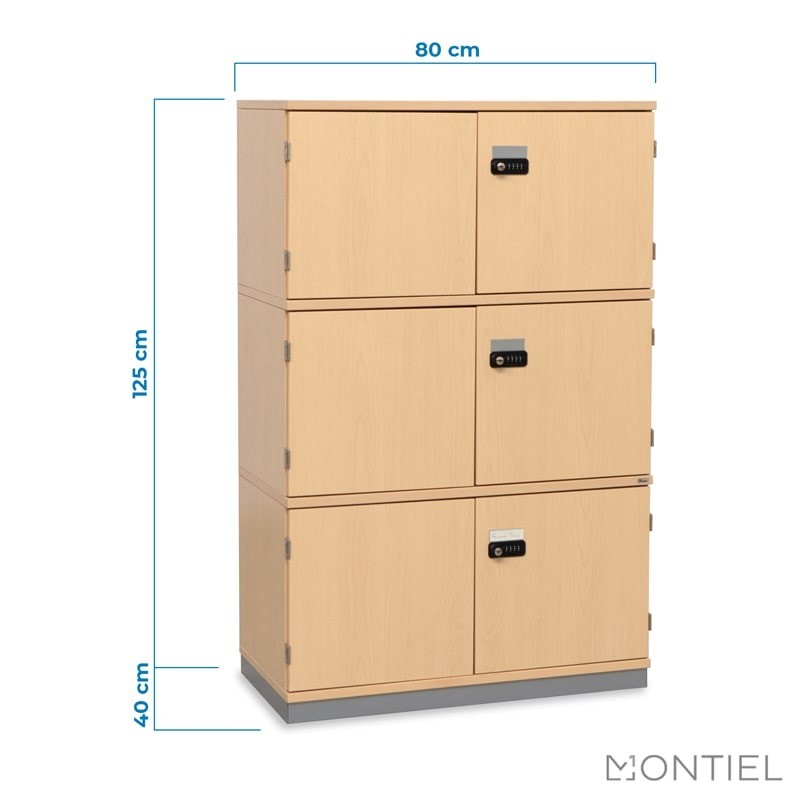 Taquilla de Melamina Puertas con Código de Kinnarps - Montiel